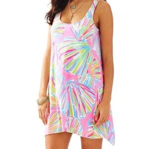 Lilly Pulitzer Shellabrate Monterey Swing Sleeveless Cotton Dress Medium